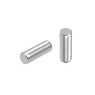 Harfington Uxcell 100Pcs Dowel Pin 304 Stainless Steel Shelf Support Pin Fasten Elements Silver Tone