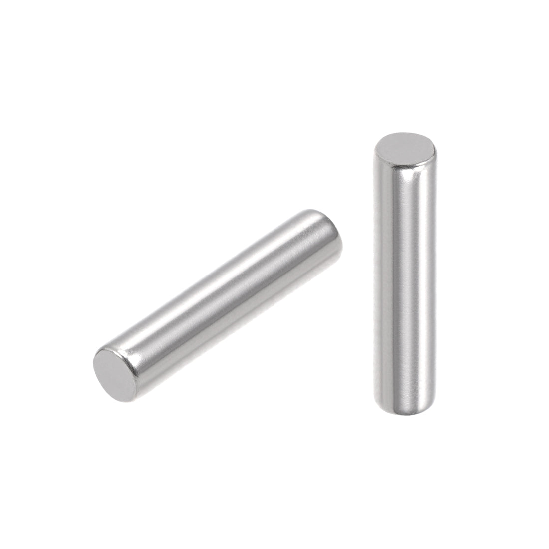 uxcell Uxcell 100Pcs Dowel Pin 304 Stainless Steel Shelf Support Pin Fasten Elements Silver Tone