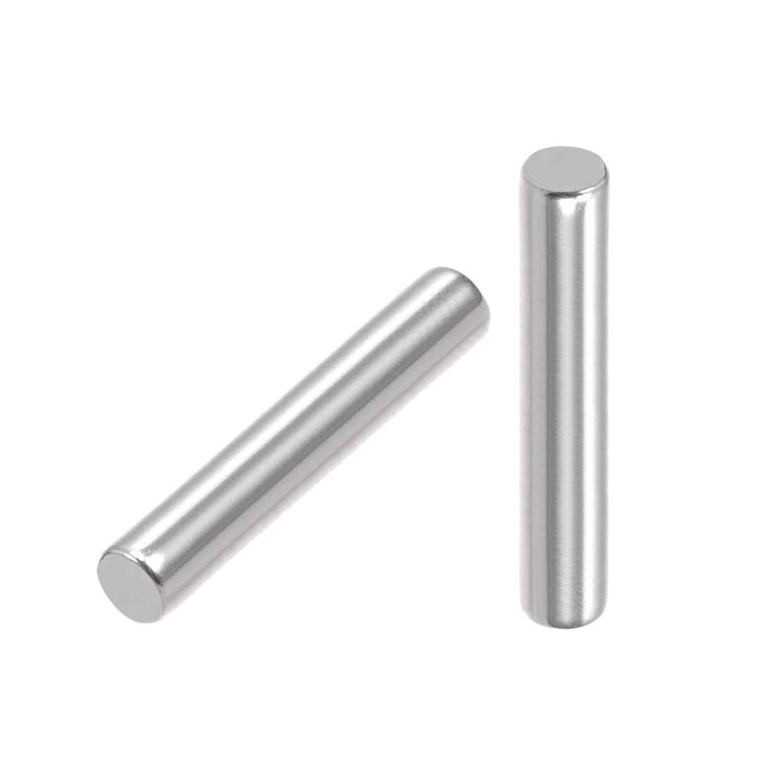 uxcell Uxcell 100Pcs Dowel Pin 304 Stainless Steel Shelf Support Pin Fasten Elements Silver Tone