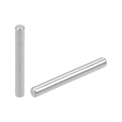 Harfington Uxcell Dowel Pin 304 Stainless Steel Shelf Support Pin Silver Tone