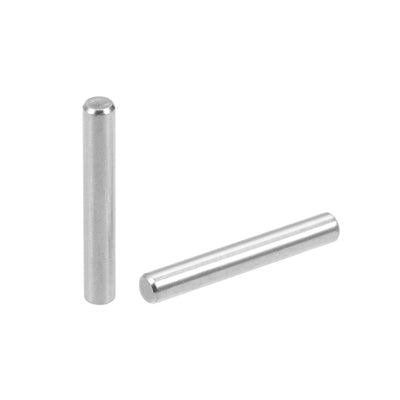 Harfington Uxcell Dowel Pin 304 Stainless Steel Shelf Support Pin Silver Tone