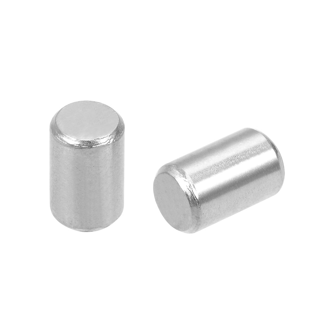 uxcell Uxcell 20Pcs  Dowel Pin 304 Stainless Steel Shelf Support Pin Fasten Elements Silver Tone