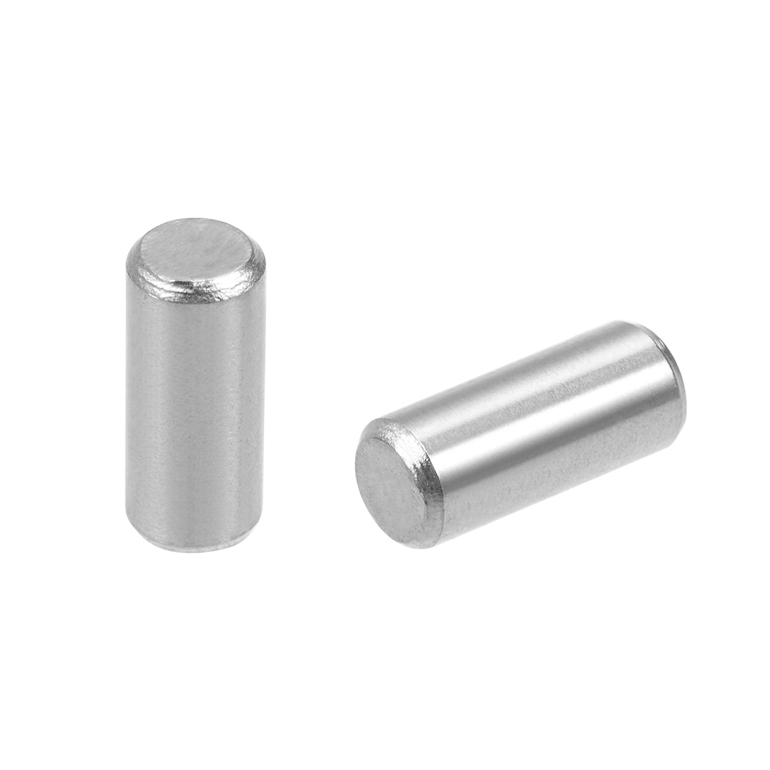 uxcell Uxcell 20Pcs  Dowel Pin 304 Stainless Steel Shelf Support Pin Fasten Elements Silver Tone