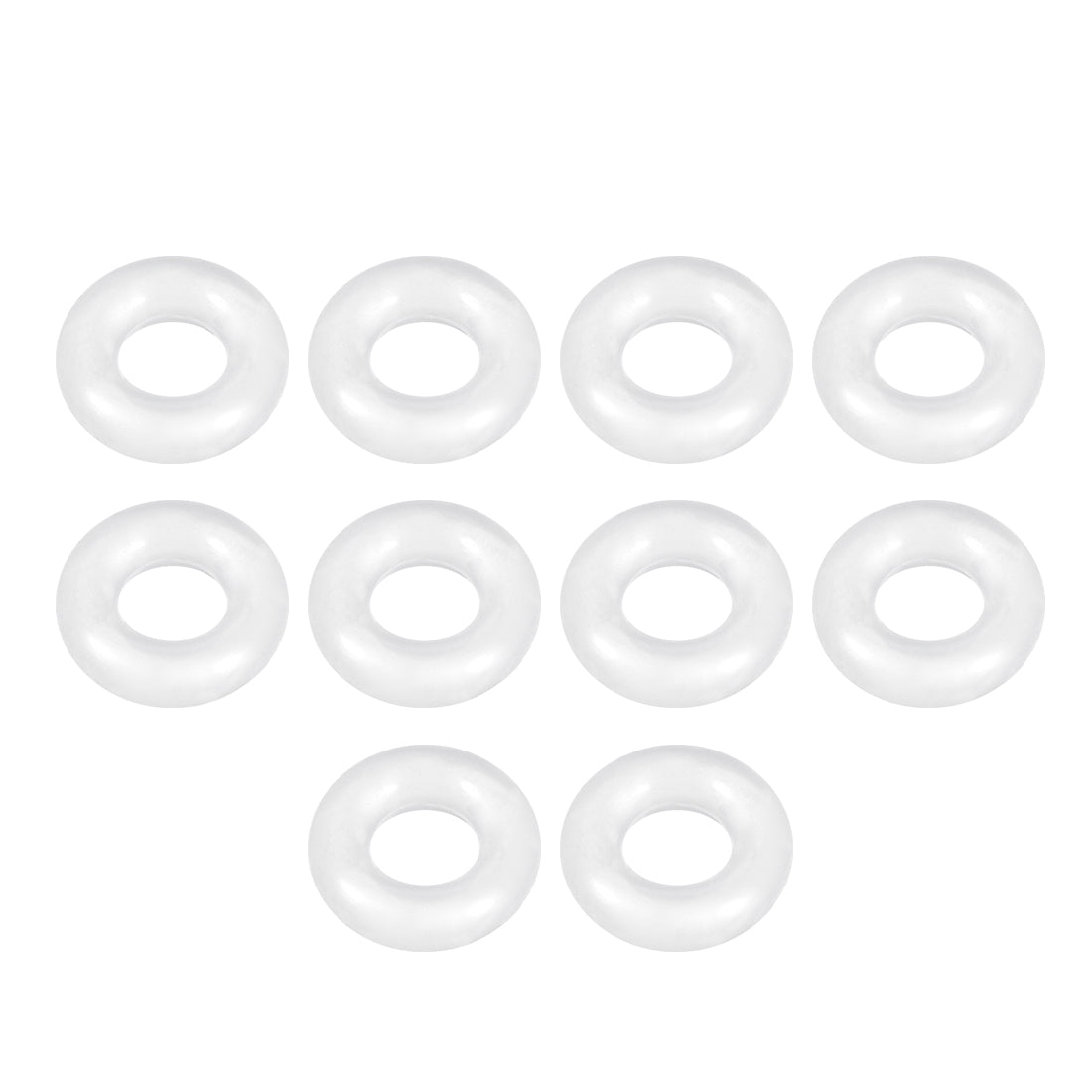uxcell Uxcell Silicone O-Rings, Inner Diameter Width, Seal Gasket, 10pcs