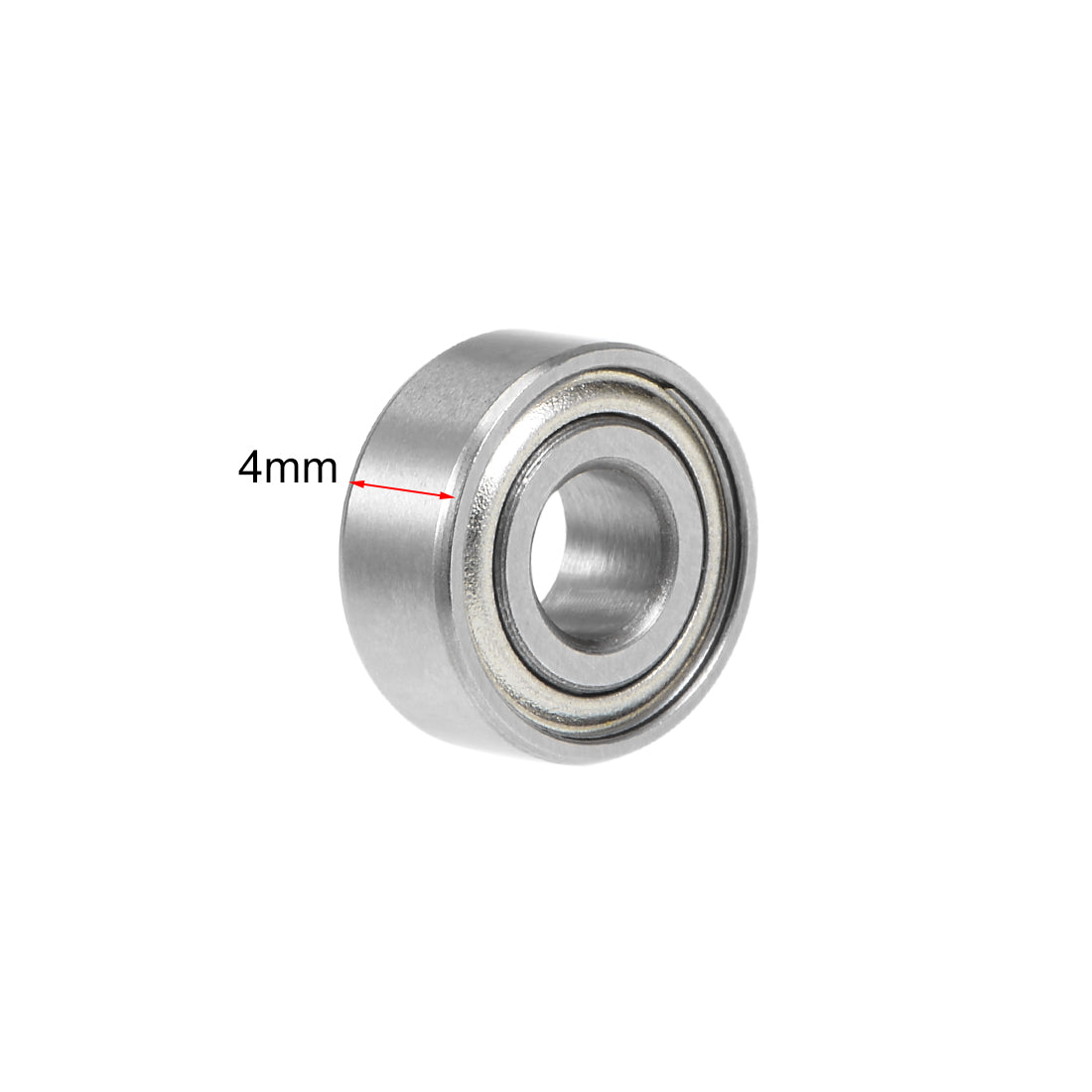 uxcell Uxcell Deep Groove Ball Bearing Metric Double Sealed Chrome Steel ABEC1 Z1
