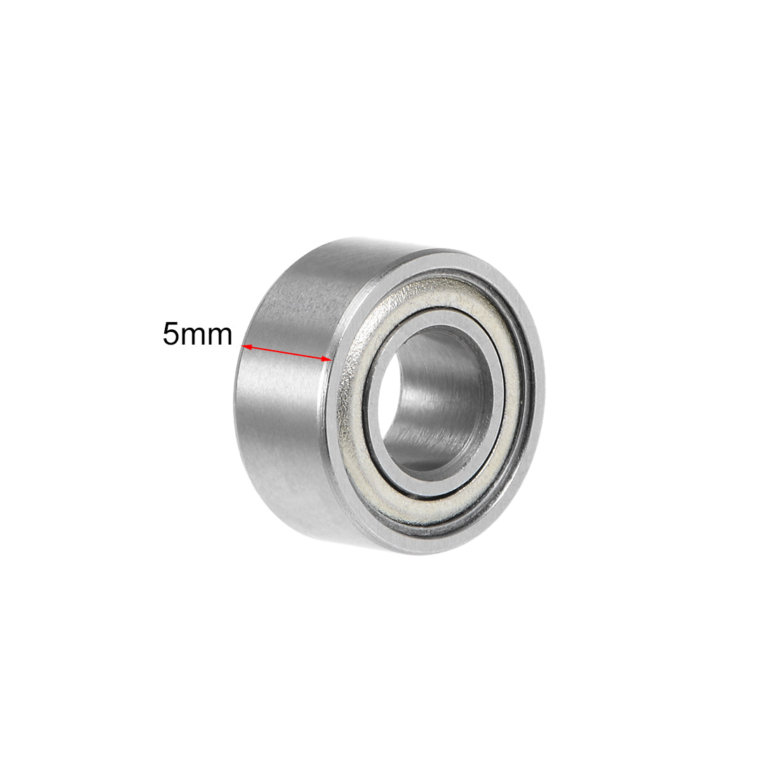 uxcell Uxcell Deep Groove Ball Bearings Metric Double Shielded Chrome Steel P0 Z1 Bearing