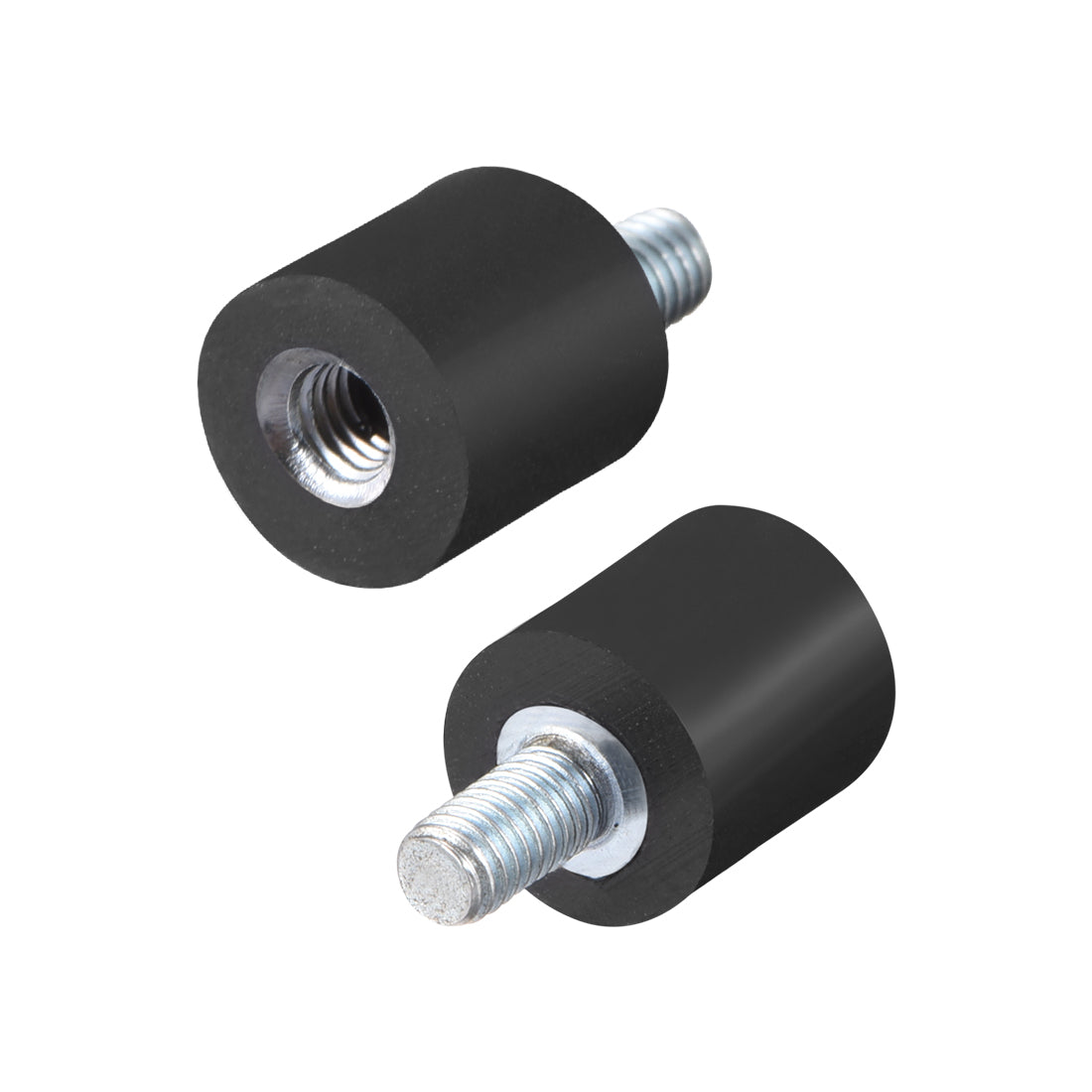 Uxcell M3x6 Thread Male Female Rubber Mounts,Vibration Isolators,Shock ...