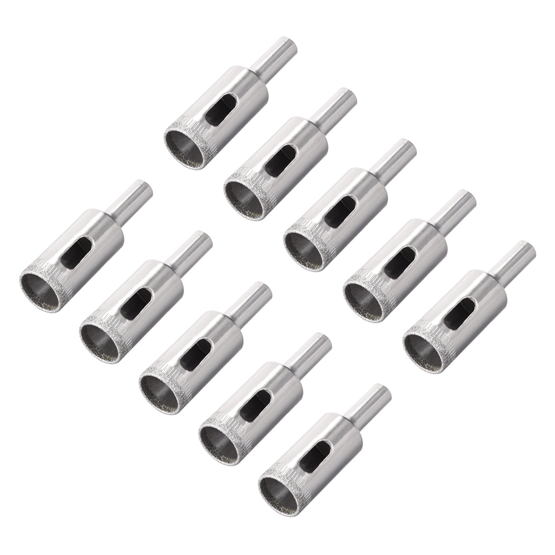 Uxcell Uxcell 22mm Diamond Drill Bits Hole Saws for Glass Ceramic Porcelain Tiles 10 Pcs