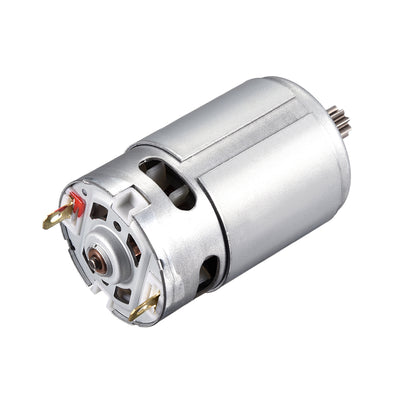 Harfington Uxcell DC 14.4V 19500RPM Electric Gear Motor 9 Teeth for Various Cordless Screwdriver