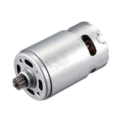 Harfington Uxcell DC 10.8V 20000RPM Electric Gear Motor 12 Teeth for Various Cordless Screwdriver