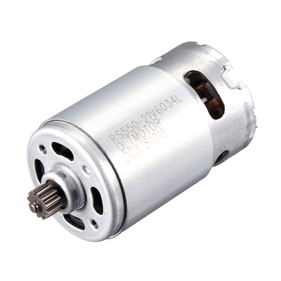 Harfington Uxcell DC 21V 23000RPM Electric Gear Motor 12 Teeth for Various Cordless Screwdriver
