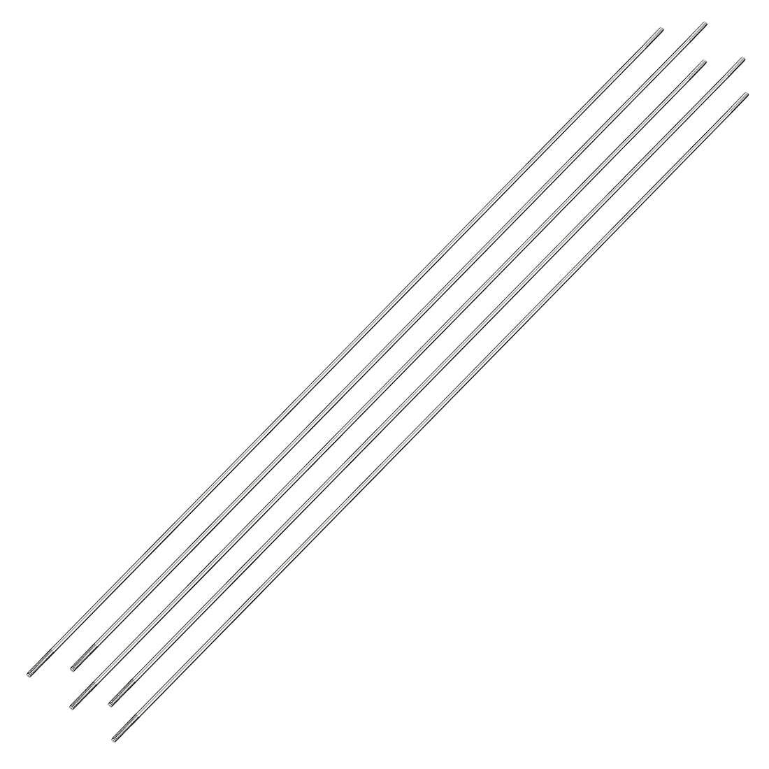uxcell Uxcell Stainless Steel Double End Threaded Stud Pushrod