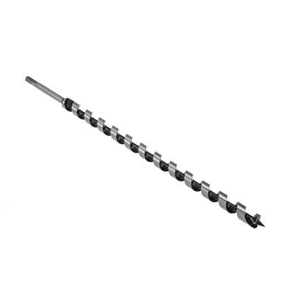 Harfington Uxcell Auger Drill Bit Wood Hex Shank 18mm Cutting Dia. High Carbon Steel for Electric Bench Drill Woodworking Carpentry