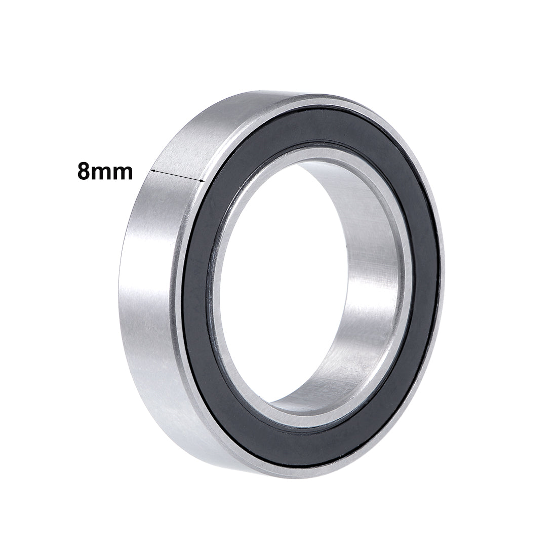 uxcell Uxcell Deep Groove Ball Bearing Metric Double Shield Chrome Steel P0 Z1