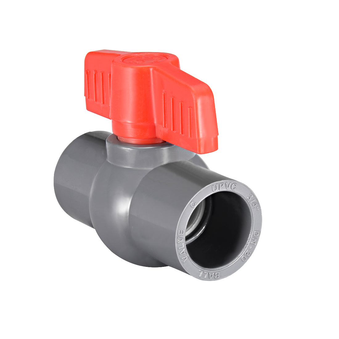 Uxcell Uxcell 32mm PVC Ball Valve for Water Supply Pipe, Slip Connection