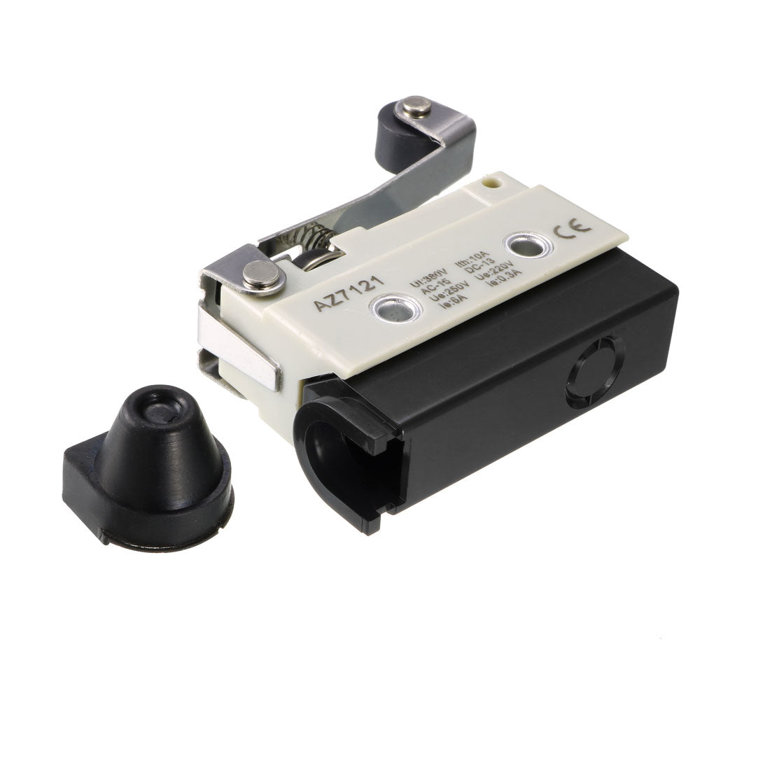 uxcell Uxcell AZ-7121 SPDT 1NO+1NC  Panel Mount Roller Plunger Type Micro Switch