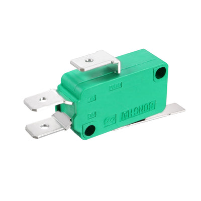 Harfington Uxcell 2PCS KW3-OZ 16A 125/250VAC SPDT NO NC Hinge Lever Type Micro Limit Switches