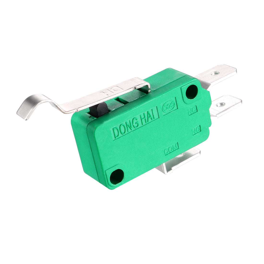 2-Pack Uxcell KW3-OZ-5 Micro Limit Switches – SPDT, 16A, 125/250V, Short Lever