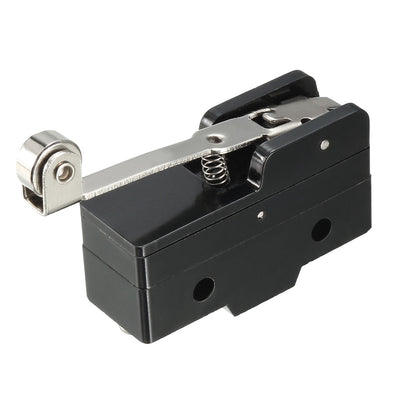 Harfington Uxcell 2PCS LXW5-11G1 1NO + 1NC Long Hinge Roller Lever Miniature Micro Switches