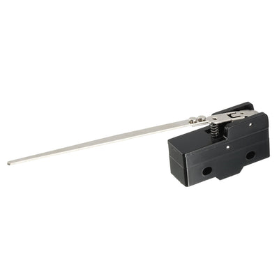 Harfington Uxcell 2PCS Z-15HW24-B 1NO + 1NC Long Steel Wire Lever Type Micro Action Switches