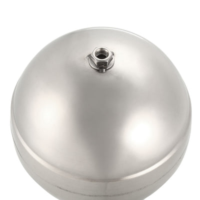 Harfington Uxcell 100mm/3.94inch M6 304 Stainless Steel Float Switch Floating Ball