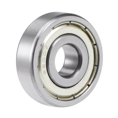 uxcell Uxcell 6200ZZ Deep Groove Ball Bearing 10x30x9mm Double Shielded Chrome Steel Bearings