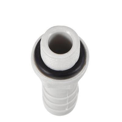 Harfington Uxcell PVC Barb Hose Fitting Connector Adapter 8mm or 5/16" Barbed x 1/8" G Male Pipe 20pcs