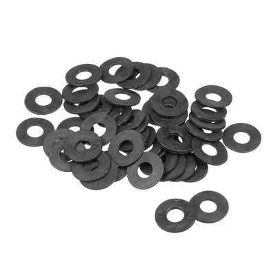 uxcell Uxcell Nylon Flat Washers for Screws Bolts 50PCS