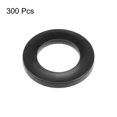 Harfington Uxcell Nylon Flat Washers for Screw Bolt OD Thick 300 Pieces