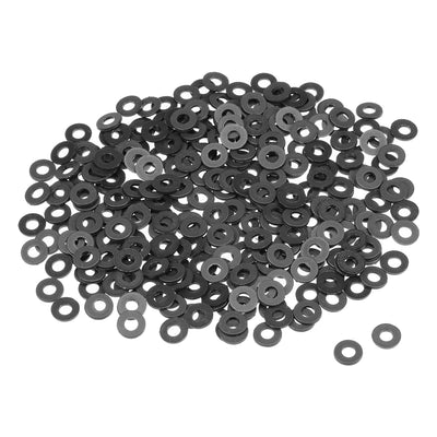 Harfington Uxcell Nylon Flat Washers for Screw Bolt OD Thick 300 Pieces
