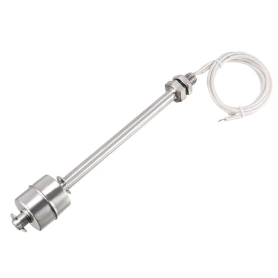 Harfington Uxcell Stainless Steel Float Switch 170mm Fish Tank Vertical Water Level Sensor