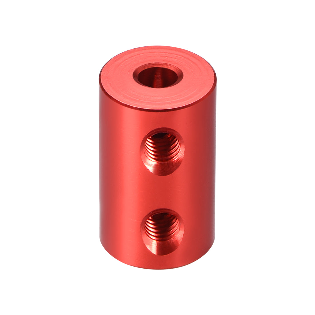 uxcell Uxcell Shaft Coupling 4mm to 6mm Bore L20xD12 Robot Motor Wheel Rigid Coupler Connector Red