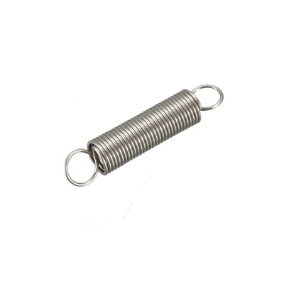 Harfington Uxcell Extended Tension Spring Wire Diameter 0.02", OD 0.2", Free Length 0.98" 5pcs