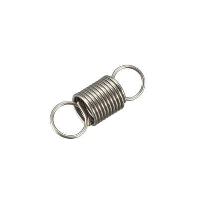 Harfington Uxcell Extended Tension Spring Wire Diameter 0.02", OD 0.2", Free Length 0.59" 5pcs