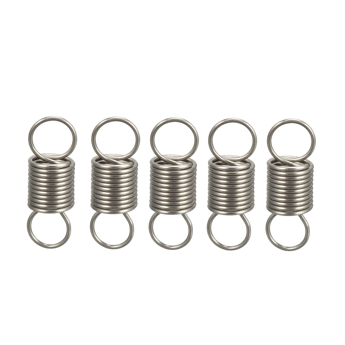 uxcell Uxcell Extended Tension Spring Wire Diameter 0.02", OD 0.2", Free Length 0.59" 5pcs