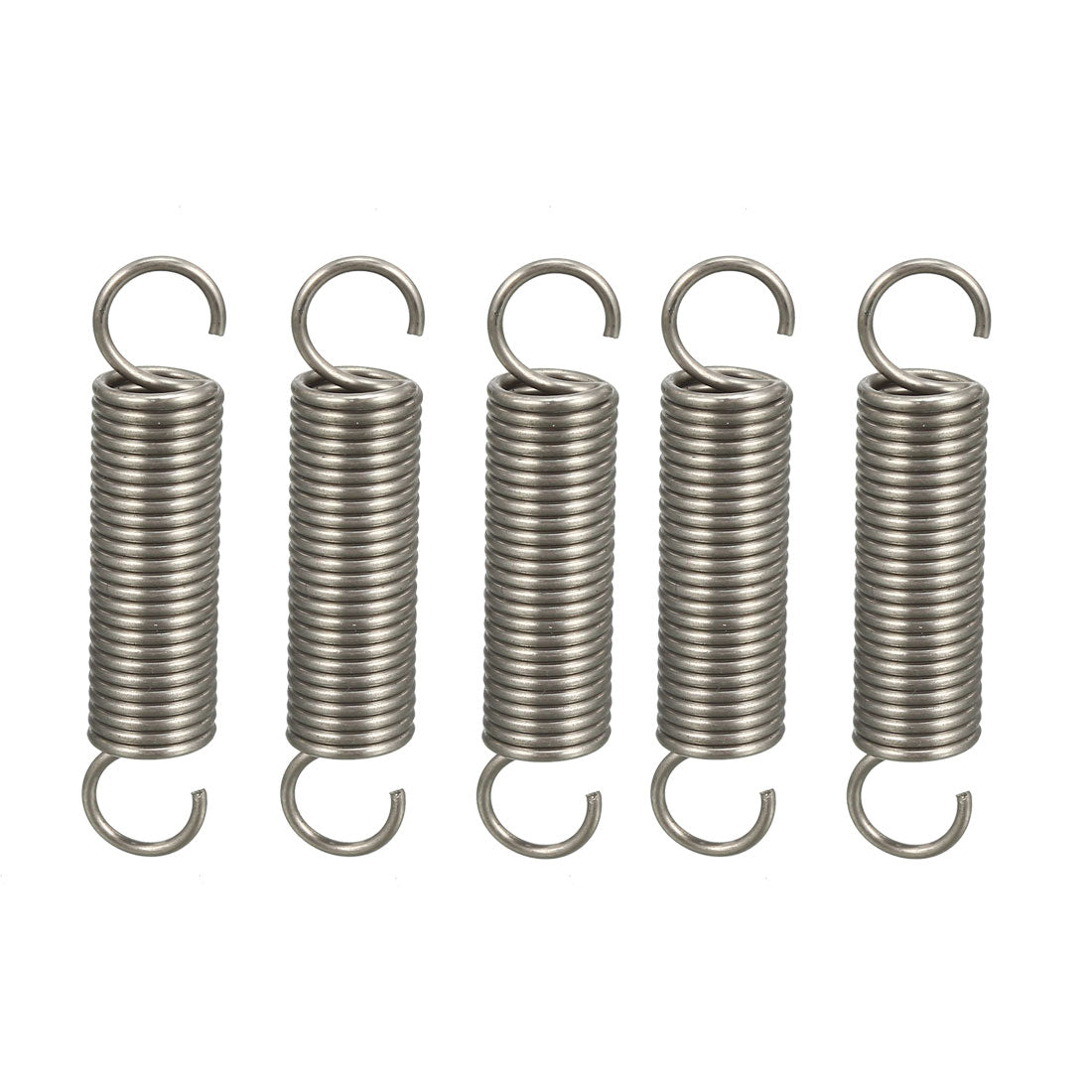 uxcell Uxcell Extended Tension Spring Wire Diameter 0.047", OD 0.39", Free Length 1.97" 5pcs