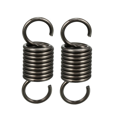 Harfington Uxcell Extended Tension Spring Wire Diameter 0.098", OD 0.79", Free Length 2.36" 2pcs