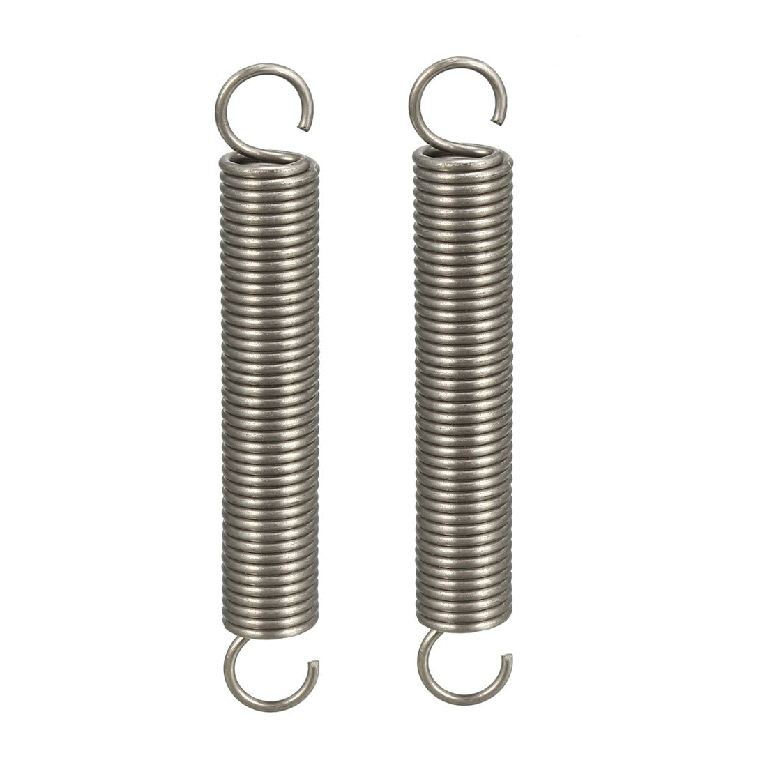uxcell Uxcell Tension Spring Wire Diameter 0.047", OD 0.39", Free Length 2.76" 2pcs