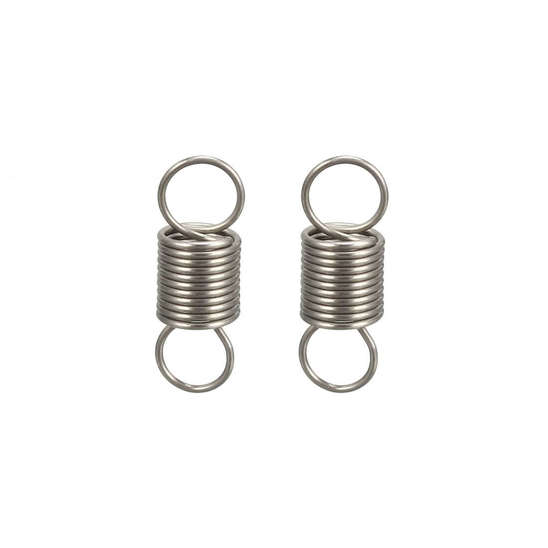 uxcell Uxcell Extended Tension Spring Wire Diameter 0.02", OD 0.2", Free Length 0.59" 2pcs