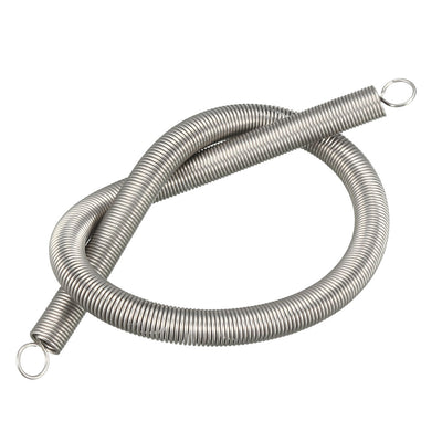 Harfington Uxcell Extended Tension Spring Wire Diameter 0.031", OD 0.31", Free Length 11.81"