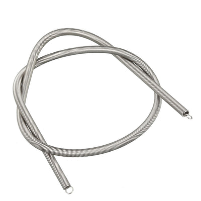 Harfington Uxcell Extended Tension Spring Wire Diameter 0.016", OD 0.16", Free Length 11.81"