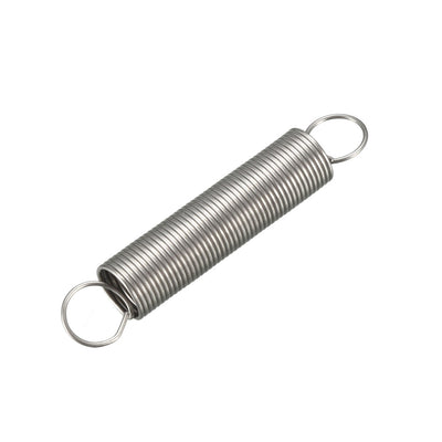Harfington Uxcell Extended Tension Spring Wire Diameter 0.02", OD 0.24", Free Length 1.38" 10pcs