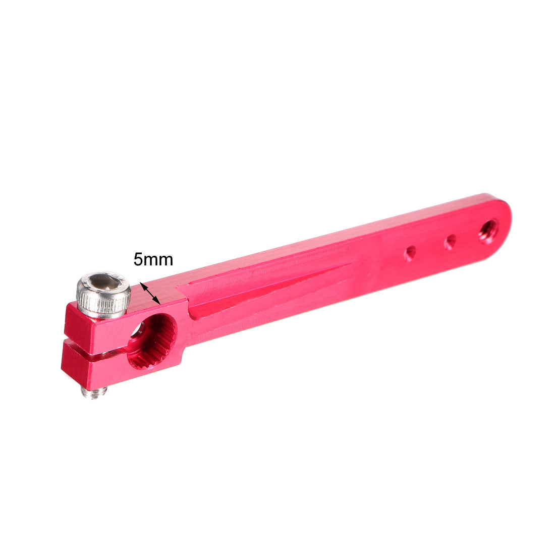 uxcell Uxcell Aluminum Servo Arms Single Arm 23T 4-40# Thread Red, for 2 Inch JR