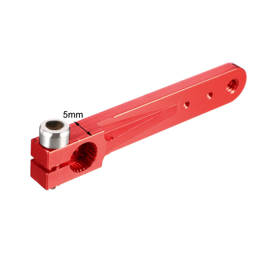uxcell Uxcell Aluminum Servo Arms Single Arm 24T 4-40# Thread Red, for 1.5 Inch