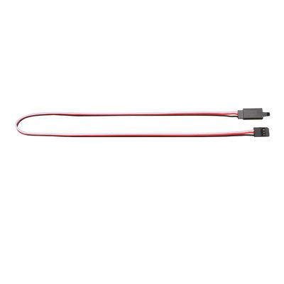 Harfington Uxcell 5Pcs 24 Inches 600mm 3-pin Servo Extension Cable for RC Futaba Anti-reverse
