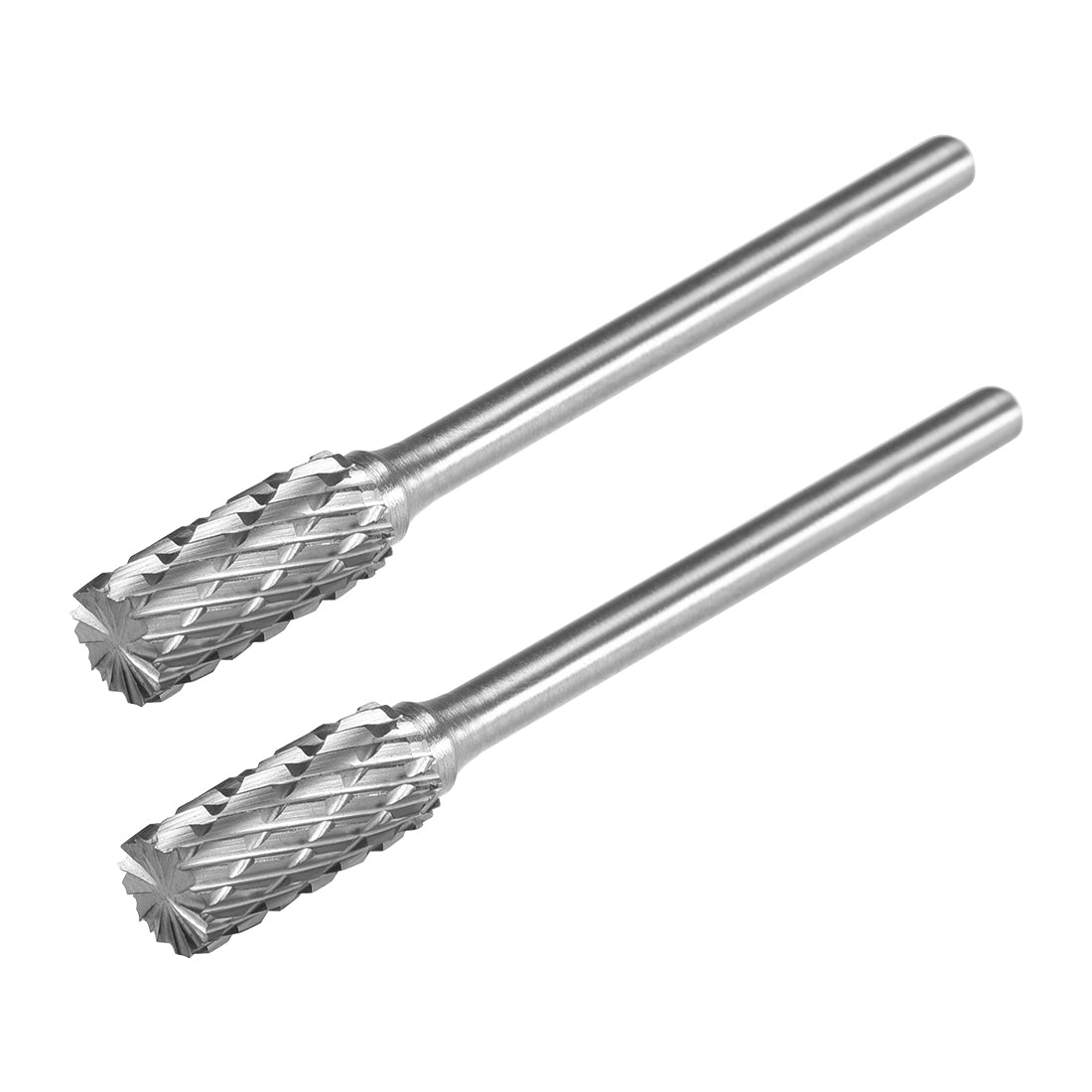 Type L Ball Nose Cone Rotary File Tungsten Carbide Burr With Single Double Cut Tooth 2.35 3 6mm Shank Grinding Machining Tools - View #2