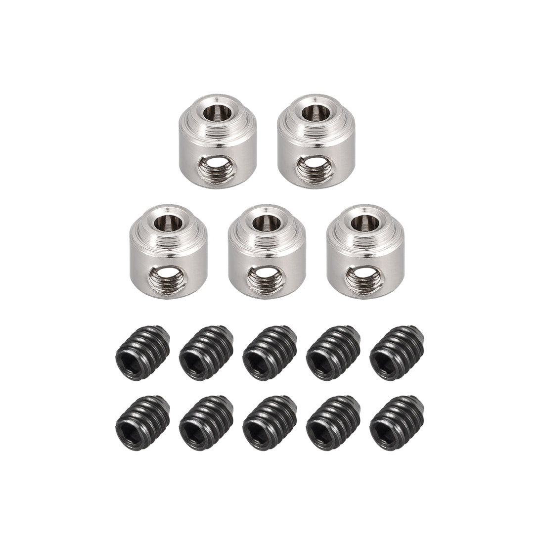 uxcell Uxcell 5PCS RC Airplane Plane Landing Gear Wheel Stop  2.1mm Shaft Hole Dia.