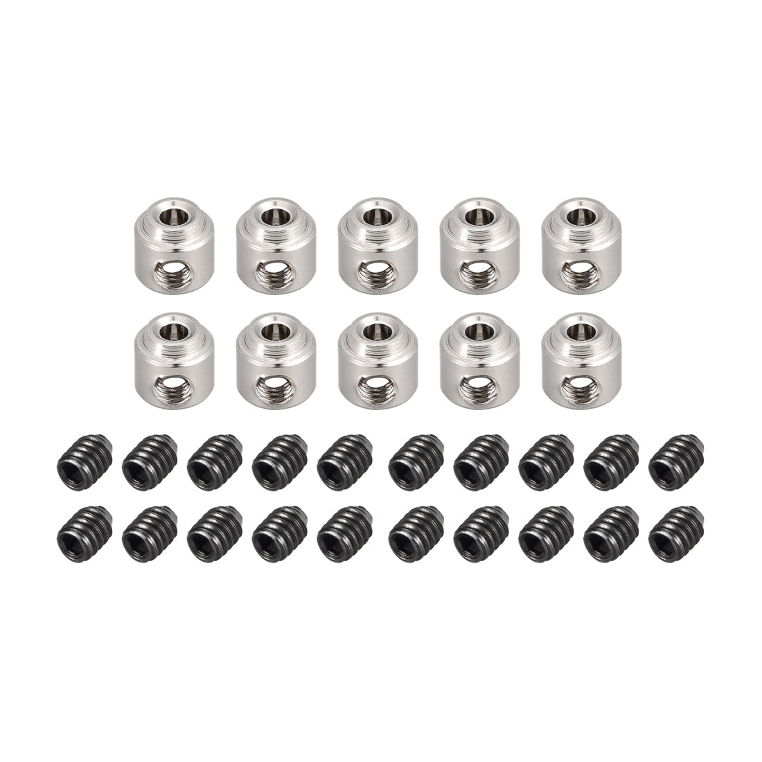 uxcell Uxcell 10PCS RC Airplane Plane Landing Gear Wheel Stop  2.1mm Shaft Hole Dia.