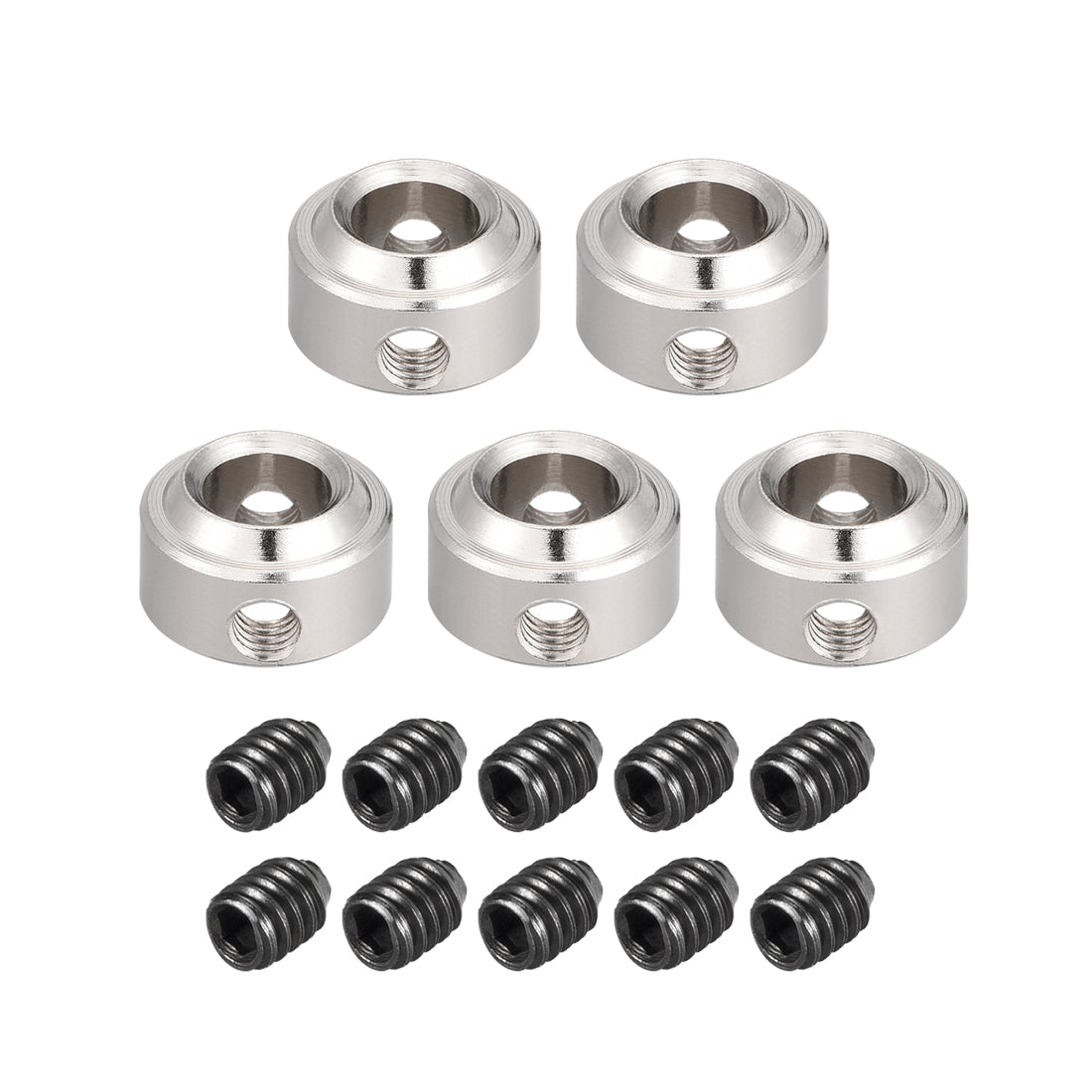 uxcell Uxcell 5PCS RC Airplane Plane Landing Gear Wheel Stop  5.1mm Shaft Hole Dia.