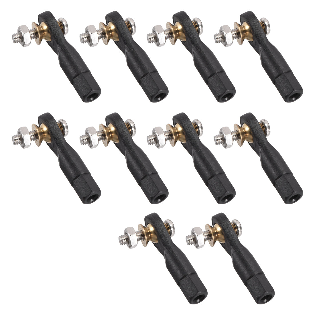 Uxcell 10 Pezzi Tiranti Con Testa Sferica M3 3.0x29mm Con Viti E Dadi Per Robot RC E Modellismo - Foto 4